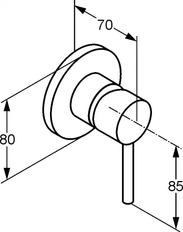 Смеситель Kludi Bozz 389253976 для ванны с душем, черный