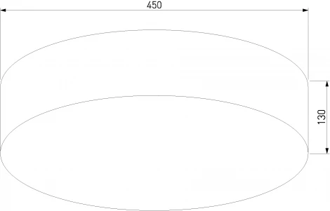 Потолочный светильник круглый Rondo 1086 (220V)