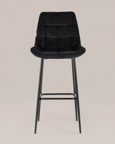 Стул барный Stool Group Флекс велюр черный УТ000025269