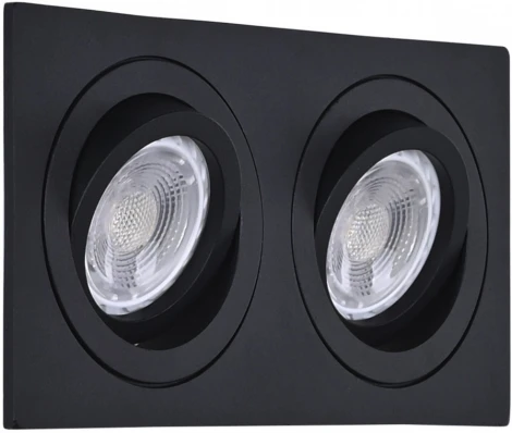 Встроенный точечный светильник APL LED Ingrid 3322.TCH111/2S/BK