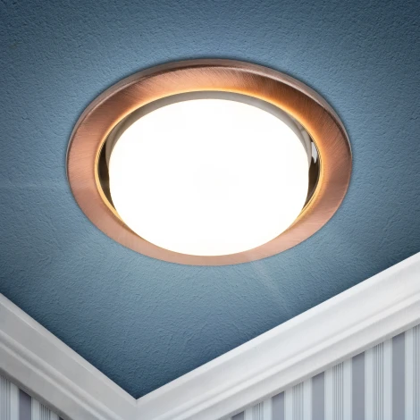 Встраиваемый точечный светильник ЭРА KL35 SC /1 (к) (220V, круглые)