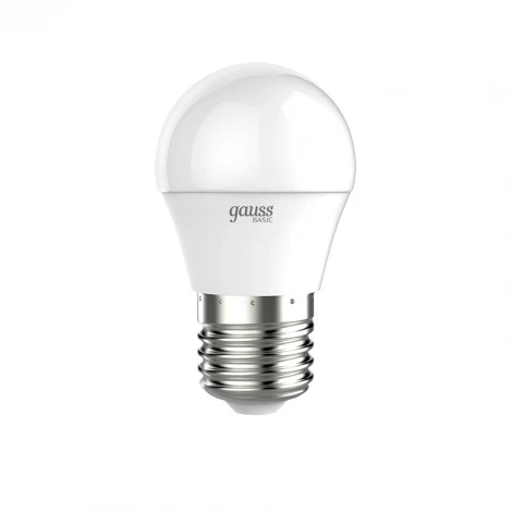 Лампочка светодиодная E27 5,5W Gauss 30532262