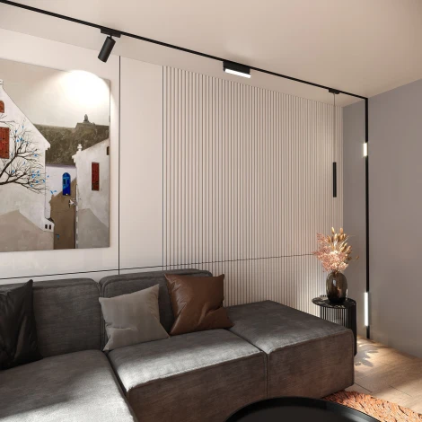 Трековый светильник магнитный Elektrostandard Flat Magnetic 9W 4000K Arcos чёрный 85095/01 (LED, 48V, круглые)