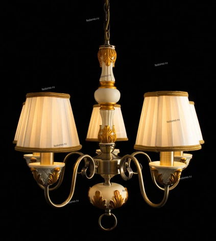 Подвесная люстра Arte Lamp Benessere A9570LM-5WG