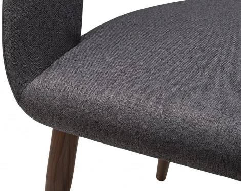 Стул R-Home Hugs Тм.Сер/тем. орех