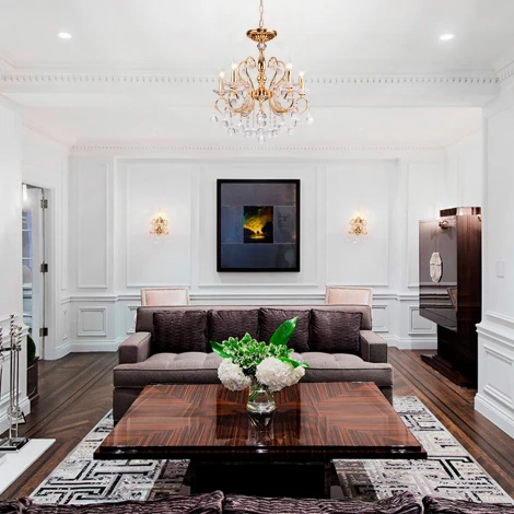 Бра Eurosvet Collana 10096/1 золото/прозрачный хрусталь Strotskis