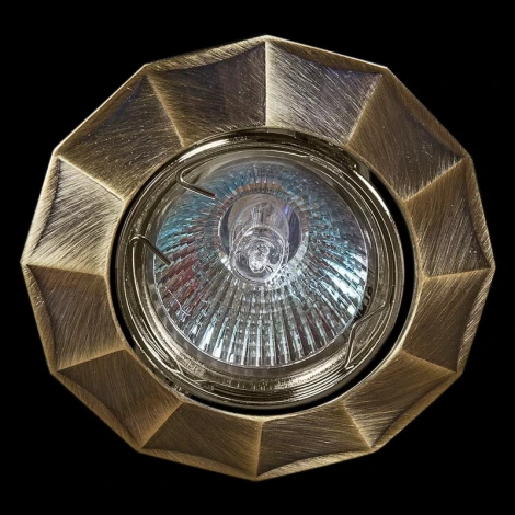 Встраиваемый точечный светильник Reluce 05090-9.0-001AK MR16 AB (12V, круглые)