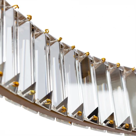 Подвесная люстра Divinare Renata 1135/17 SP-47 (LED, 220V, хрусталь, на тросе, кольцо)