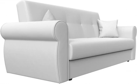 Диван-книжка Лига-019 (Белый/Экокожа) Лига Диванов арт.118382