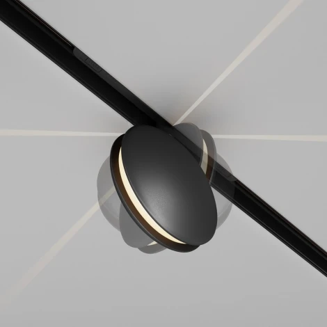 Трековый светильник магнитный 48V Maytoni Outline TR090-2-6W3K-B (LED, круглые)