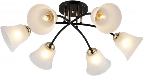 Люстра потолочная на штанге Brenda 9099-306 6 * Е27 60 Вт