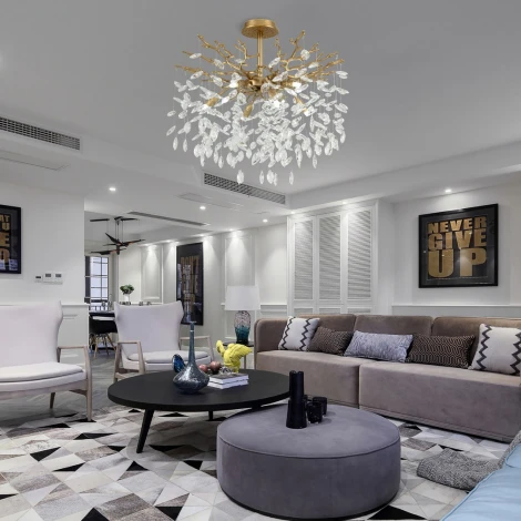 Потолочная люстра хрустальная на штанге Arte Milano Milano-1 23111.600.8.G9.B IB (220V)