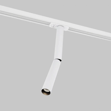 Трековый светильник однофазный 220V 6W Maytoni Focus T TR142-1-6W3K-W (LED, круглые)