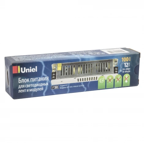 Блок питания 100Вт Uniel UET-VAS-100A20 12V IP20