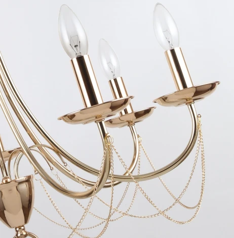 Подвесная люстра F-Promo Plini 2591-7P (220V, на цепи, свеча)