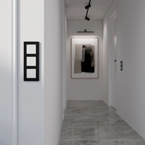 Умный сенсорный диммер с подсветкой (белый) Werkel W3443101 (a063593)