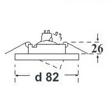 Встраиваемый точечный светильник Imex IL.0008.14 IL.0008.1405