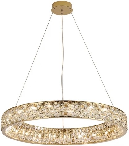 Подвесной светильник Newport 8530 8532/80 C gold polished (220V, на тросе, кольцо)