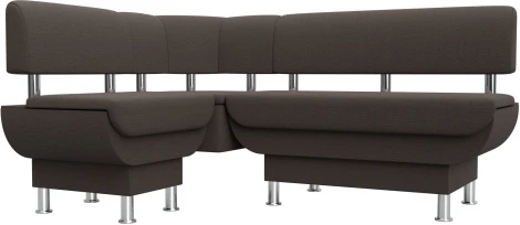 Диван кухонный угловой Альфа левый угол Лига Диванов (Рогожка) арт.123815L