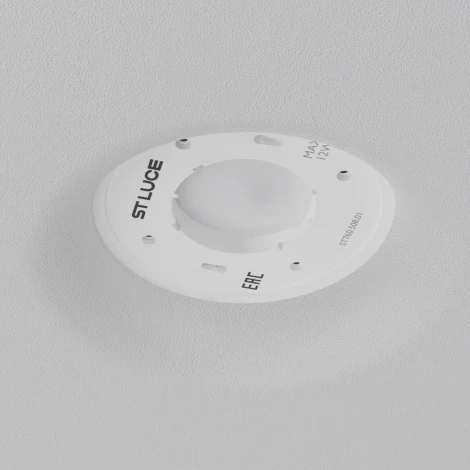 Встраиваемый светильник в натяжной потолок ST Luce ST760.508.01 Белый, Серый GX53 1*12W 220V (круглые)
