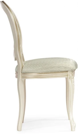 Стул деревянный Woodville Инои soprano pearl / ромб / бежевое золото 526719