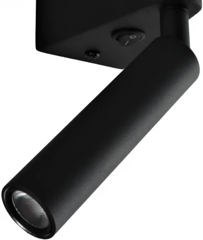 Настенный светильник со спотом Kink Light Прани 08079,19 (LED, 220V, выключатель, круглые)