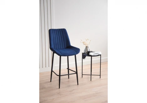 Барный стул Седа 360 синий (zd 798) / черный np 632622