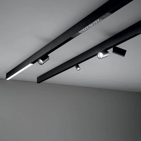 Шинопровод низковольтный черный 1м Feron CABM1000 41959