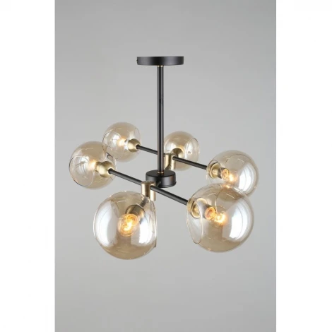 Потолочная люстра на штанге Omnilux Fasano OML-94207-06 (220V, шарики)