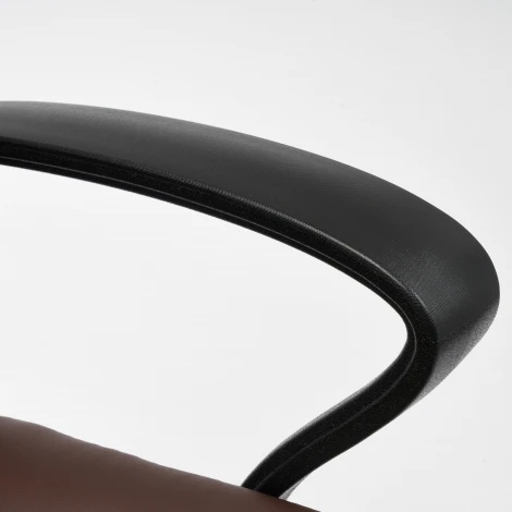 Кресло INTER кож/зам/флок/ткань, коричневый, 36-36/6/TW-24 Tetchair 15028