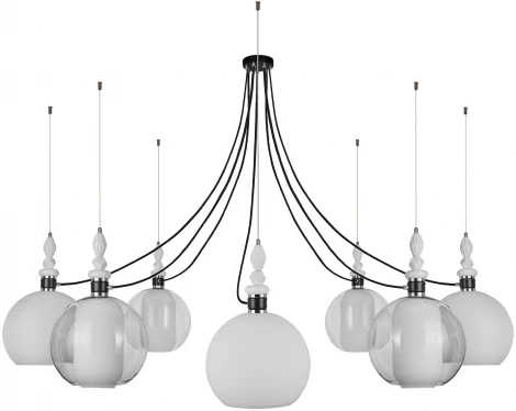 Подвесная люстра 33 Идеи PND182.07.17CH.003BL-M66TW (220V, на тросе, паук)