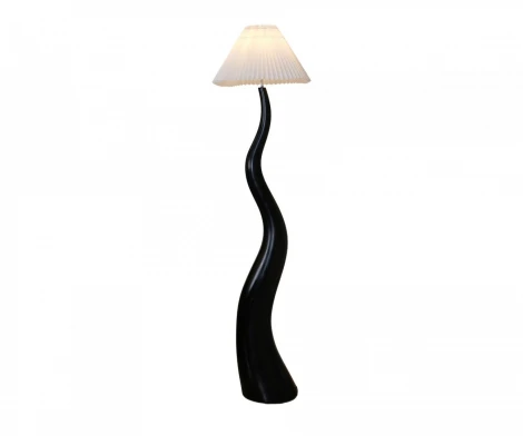 Торшер Kink Light Мерц 07015-F,19 черный E27