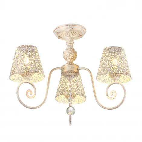 Потолочная люстра на штанге MyFar Luna MR1312-3C (220V, подвески)