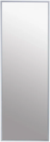 Зеркало настенное в раме Сельетта-6, матовое серебро 110 см х 40 см от фабрики Mebelik