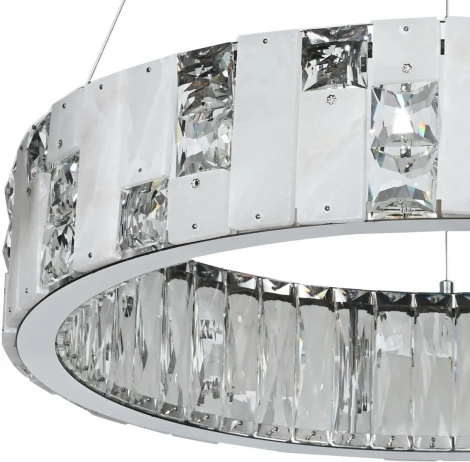 Подвесной светильник светодиодный Stilfort Cerruti 4015/09/06P (регулировка яркости, 220V, пульт управления, на тросе, круглые)