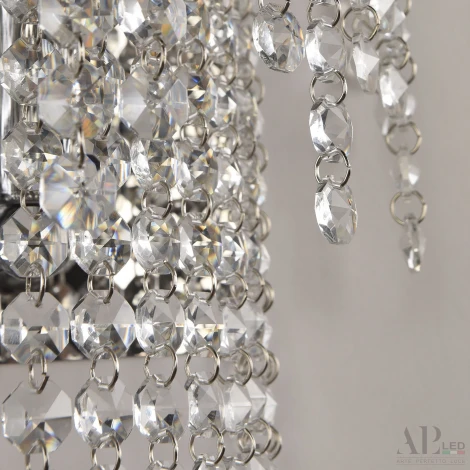 Бра хрустальное APL LED Rimini S500.B4.25-32.B.E14
