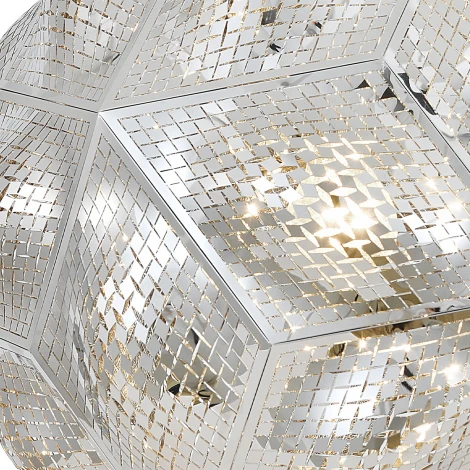 Подвесной светильник (11060/B/1P Chrome) Indigo Futuro V000551 (220V, на проводе, шар)