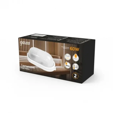 Настенно-потолочный светильник Gauss НБП 926602206 (IP54)