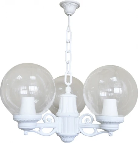 Уличный светильник подвесной Fumagalli GLOBE 250 G25.120.S30.WXF1R (220V, на цепи, шар, IP55)