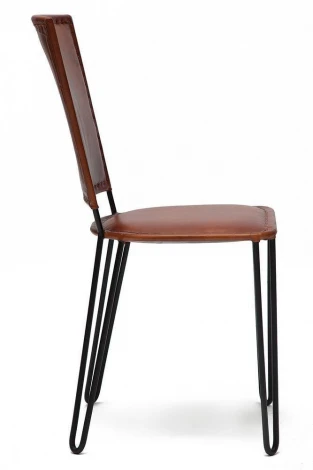 Стул Secret De Maison BRIDELL ( mod. M-2099 ) Античный светлый (металл/кожа буйвола)