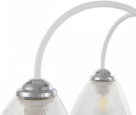 Потолочная люстра на штанге Arte Milano Napoli 321410/3 CR+WH (220V)