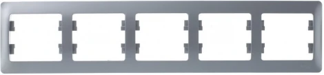 Рамка на 5 постов (перламутровый) Systeme Electric Glossa GSL000605