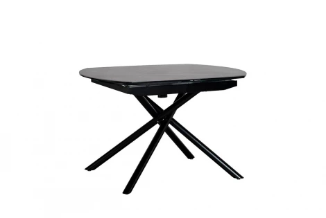 Кухонный стол Garda Decor 83MC-1957DT BL (Черный/Черный)