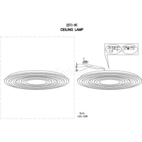 Потолочный светильник F-Promo Ledolution 2271-8C