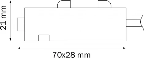 Питание боковое PRO Lightstar Teta 505116 (220V)