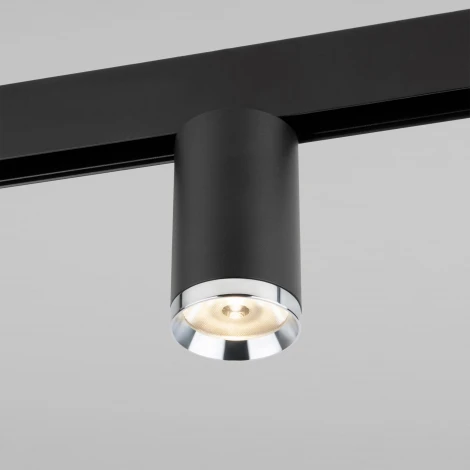 Трековый светильник магнитный 48V 10W 4200K Ringe (черный/серебро) 85506/01 Slim Magnetic R06 Elektrostandard (LED, круглые)