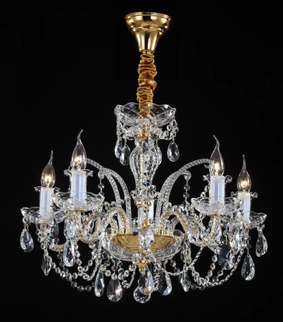 Подвесная люстра Maytoni Monogram 3 DIA907-PL-05-G