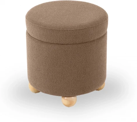 Пуфик Kit ОГОГО Обстановочка! (Мех/Бежевый) арт.902546