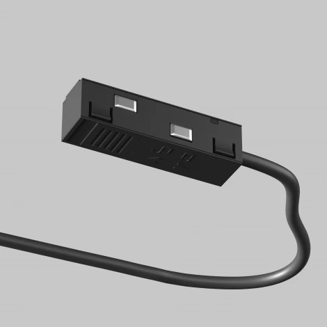 Ввод питания белый (магнитный) Maytoni Accessories for tracks Exility TRA034B-42B-1 (48V)