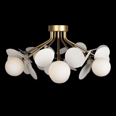 Потолочная люстра Loft It Matisse 10008/8C White (220V, шарики)